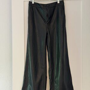 Oak + Fort faux leather pants